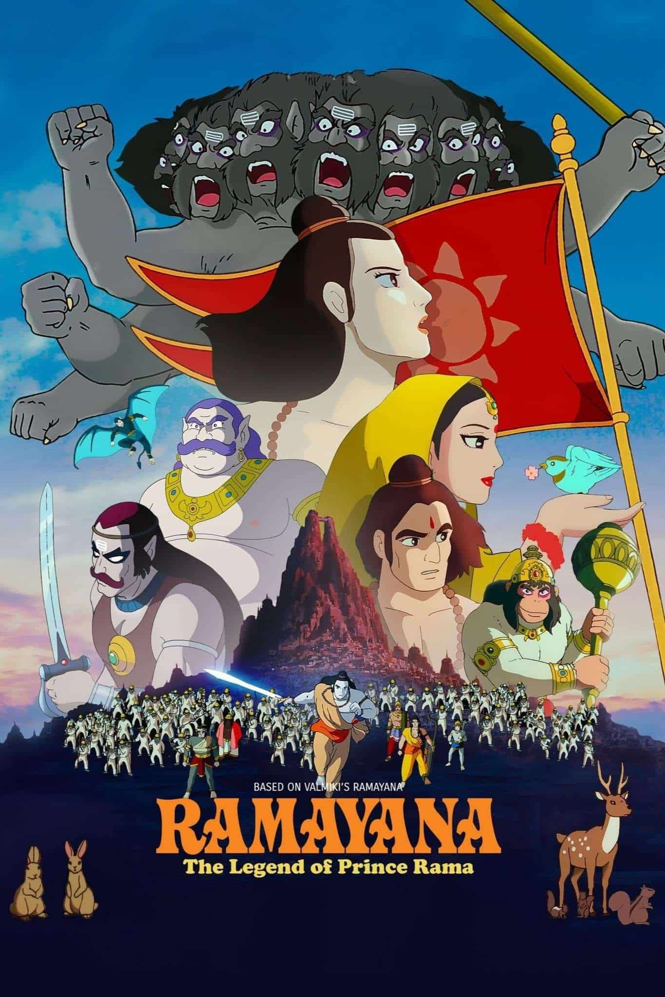 Free Ramayana – The Legend of Prince Rama (2025) Hindi Animated Movie HDRip Filmyzilla